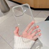 Luxury Bling Glitter Clear Case For iPhone 14 Pro Max 13 Shockproof Transparent Soft Cover