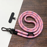 Universal Cellphone Lanyard, Crossbody Landyard with Adjustable Nylone Neck Strap10MM