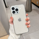 Luxury Bling Glitter Clear Case For iPhone 14 Pro Max 13 Shockproof Transparent Soft Cover