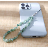 Style Crystal PHONE CHARM CHAIN/PHONE STRAP Amethyst Carnelian Rose Quartz Natural Stone Lanyard String Phone Accessory