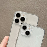 Luxury Bling Glitter Clear Case For iPhone 14 Pro Max 13 Shockproof Transparent Soft Cover
